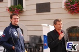 Organizátoři rekordu Jakub Špaček a Petr Jahoda
